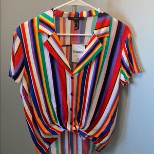 Short sleeve button up